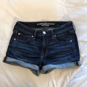 American Eagle Blue Jean Shorts